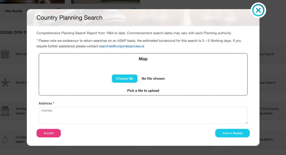 Planning searches with :SB