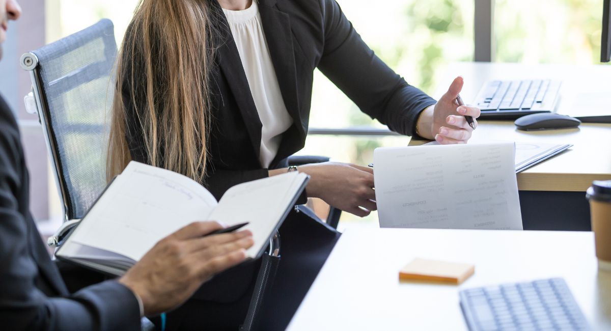 Solicitors meeting about probate